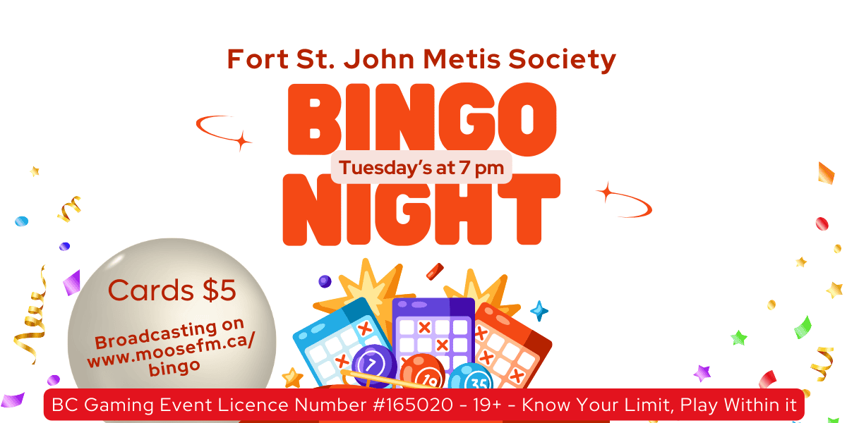 FSJ Metis Society Bingo - Moose Media