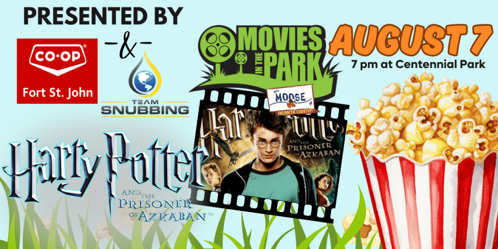 Harry Potter movie screening at Centennial Park in Fort St. John.